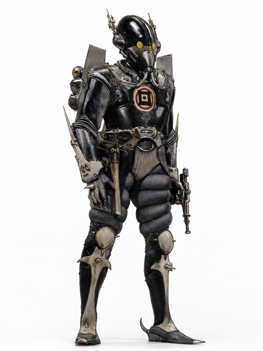 Game Asset - Photorealistic Jodorowsky Dune Soldier — output 1