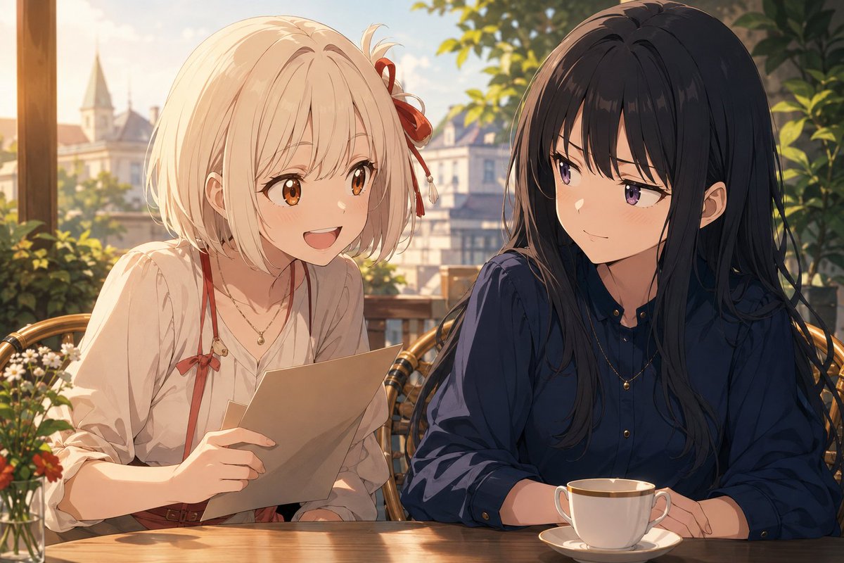 Comic / Storyboard - Anime Café Terrace Friends — output 1