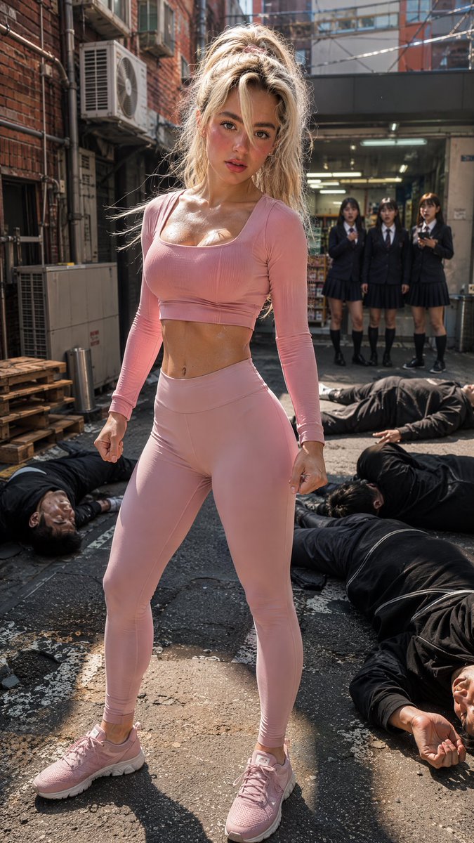 YouTube Thumbnail - Aria Monroe Urban Action Scene — output 1