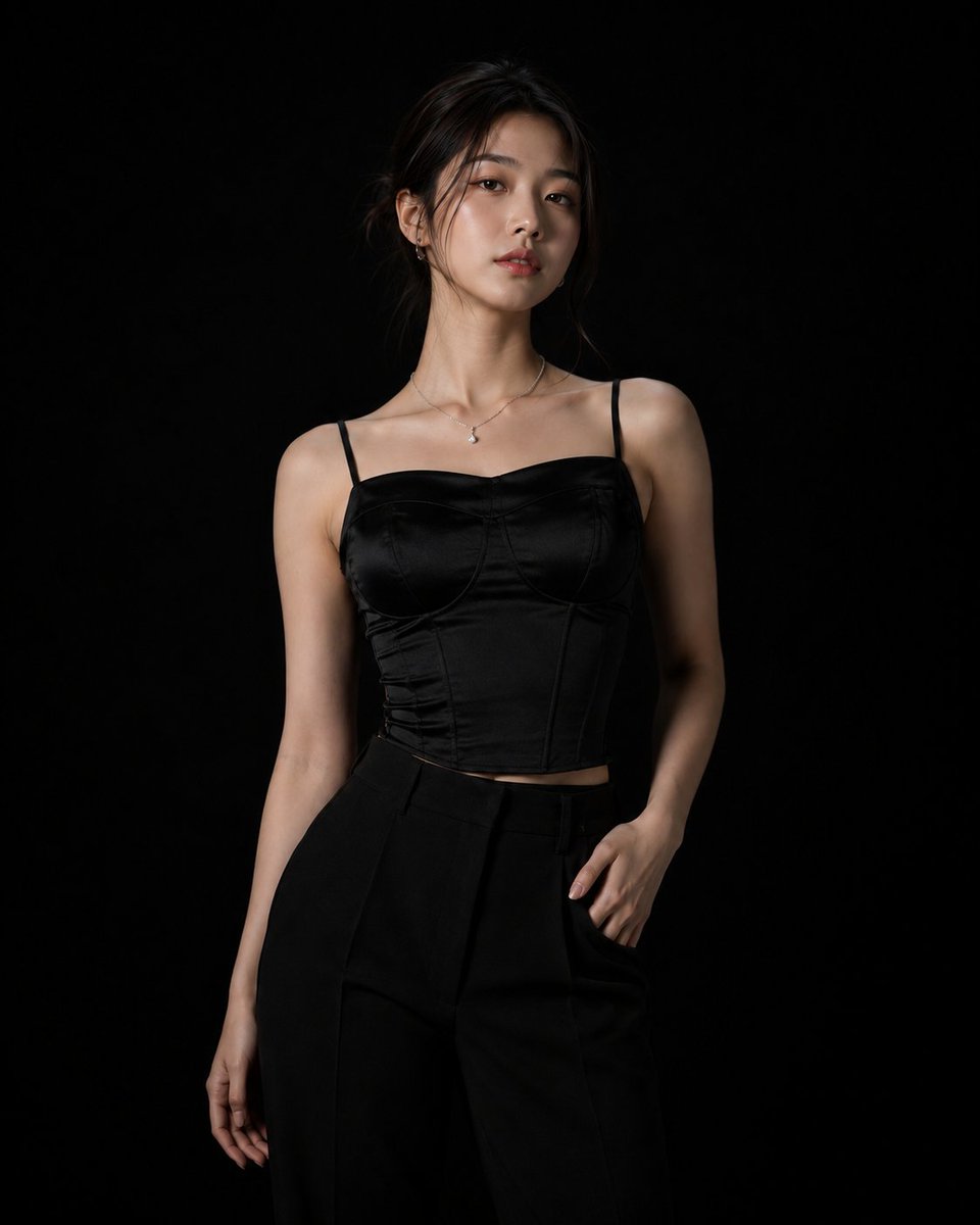 Product Marketing - Luxury Studio Fashion Portrait — output 1