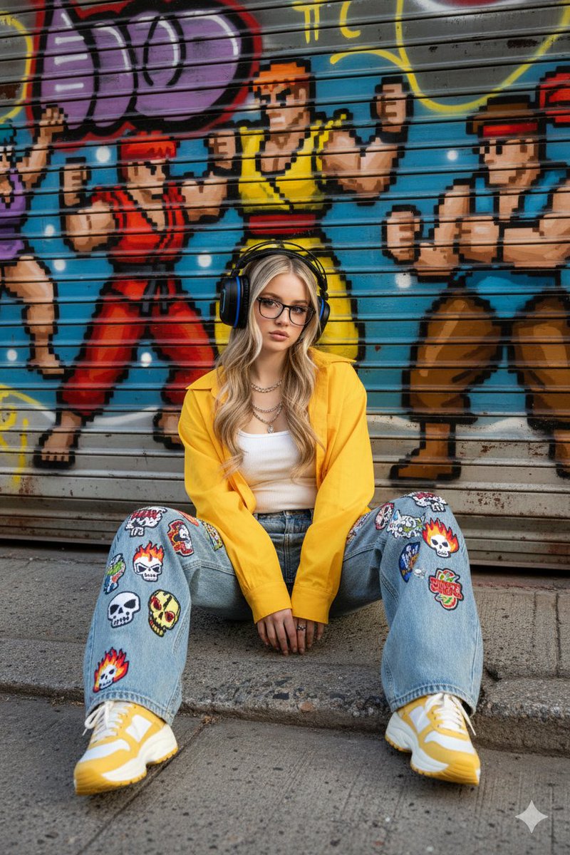 Urban Streetwear Portrait Prompt — output 1