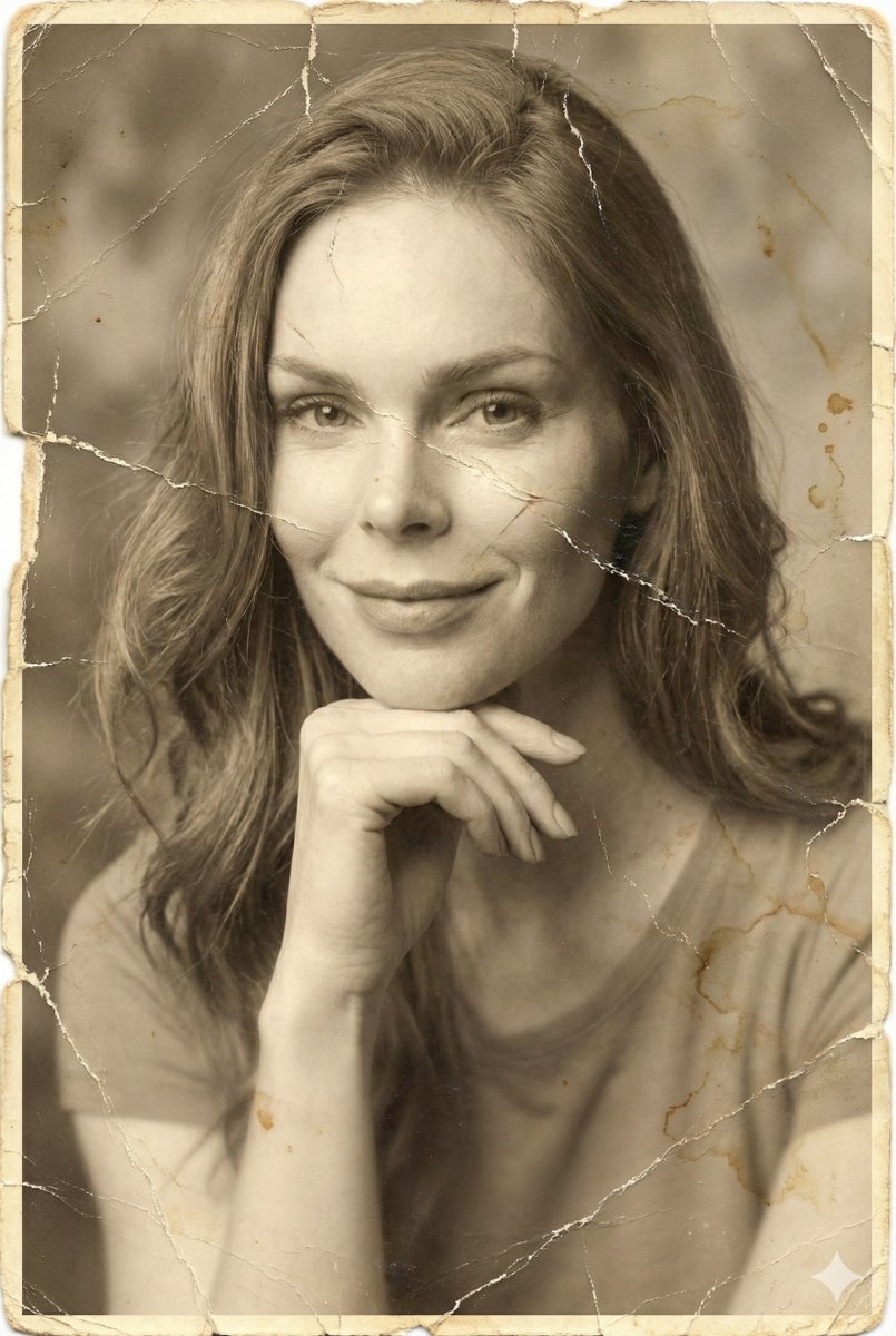 Vintage Photo Restoration Prompt — output 1