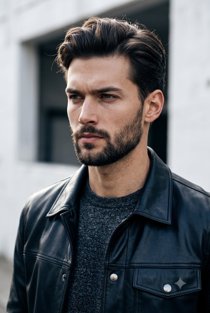Product Marketing - Cinematic Male Street Portrait — output 1