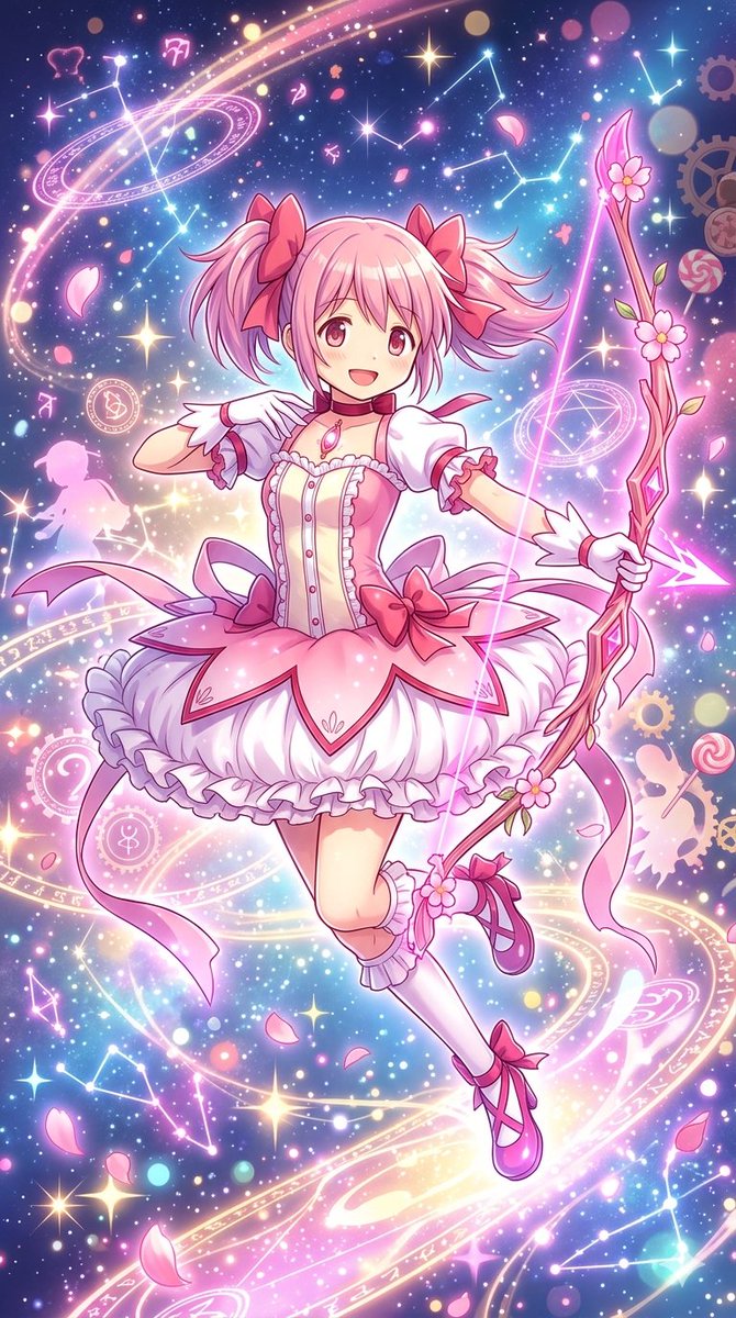 Profile / Avatar - Anime Style Madoka Kaname Portrait — output 1