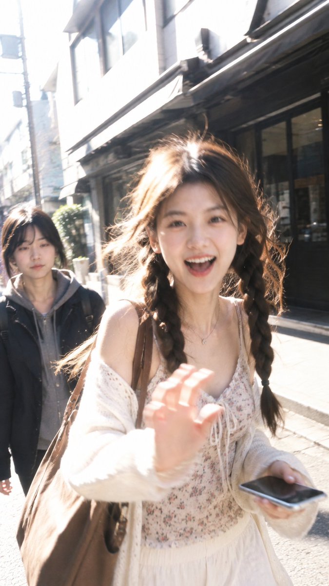 Social Media Post - Candid Street Smartphone Snapshot — output 1