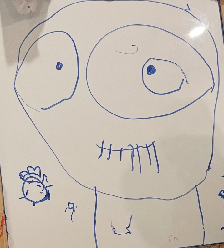 Turn children’s drawings into comic-style characters — output 1