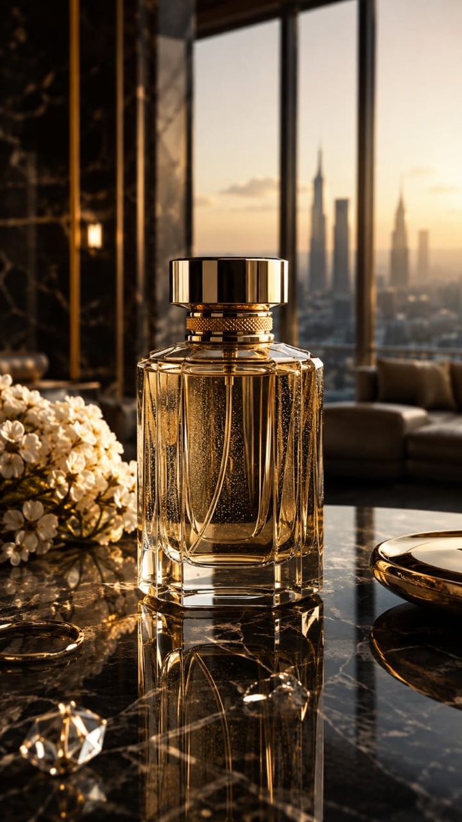 E-commerce Main Image - Luxury Perfume Commercial Photography — output 1