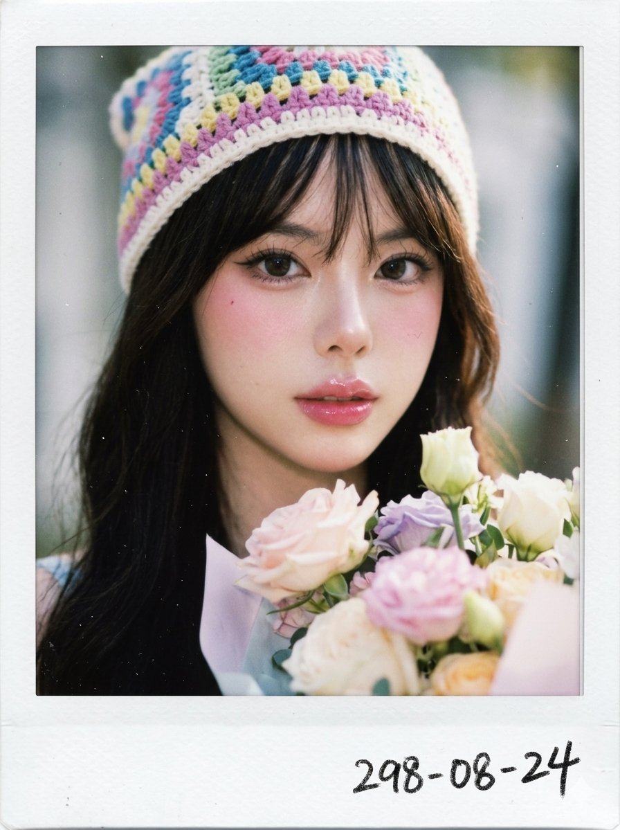 Profile / Avatar - Dreamy Polaroid Portrait — output 1