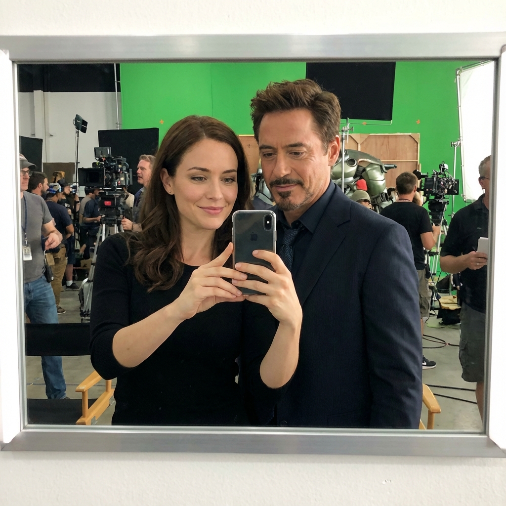 Selfie with Movie Character Template Prompt — output 1