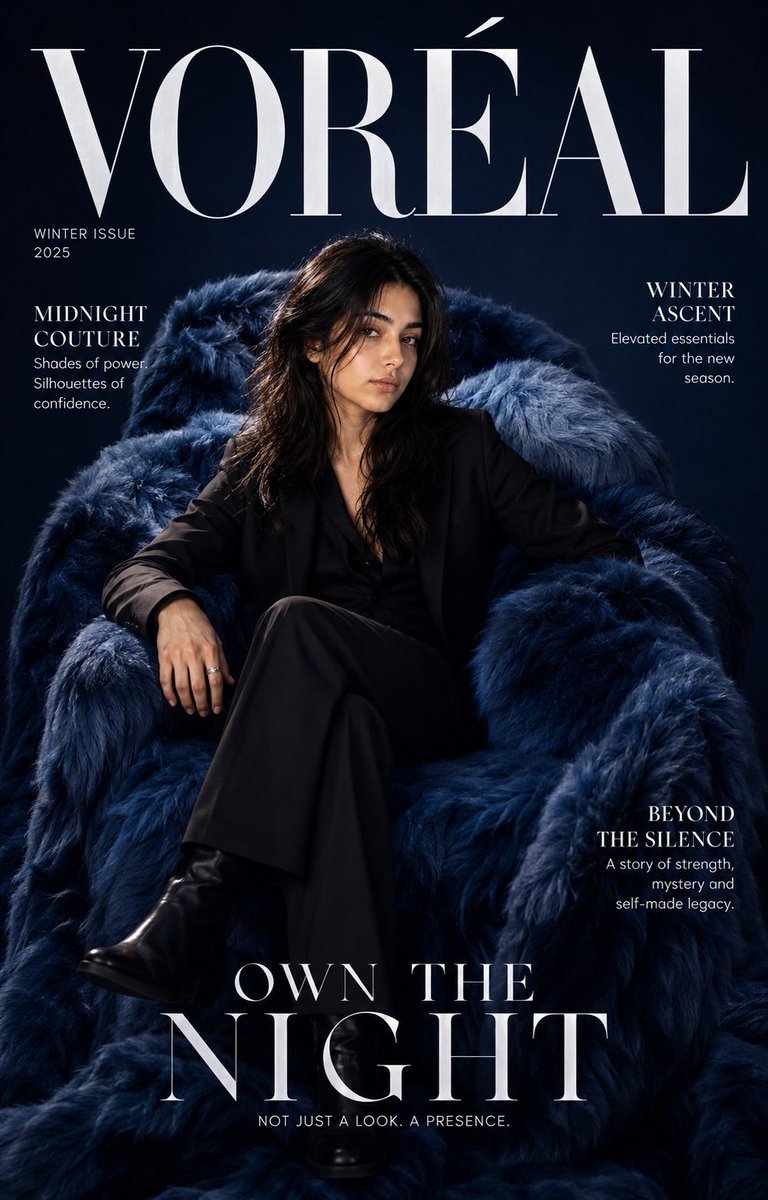 Product Marketing - High Fashion Magazine Editorial Cover — output 1