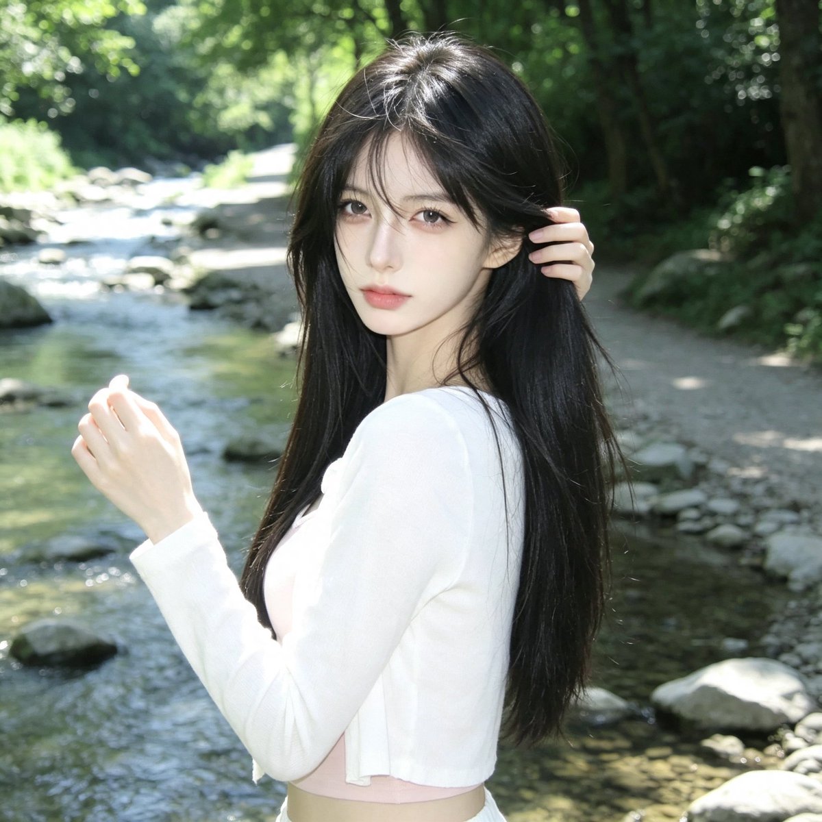 Profile / Avatar - GPT Image 2 Korean Forest Portrait Prompt
