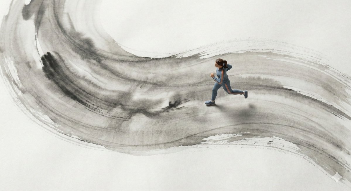 Miniature Ink Movement Image Generation Prompt — output 1