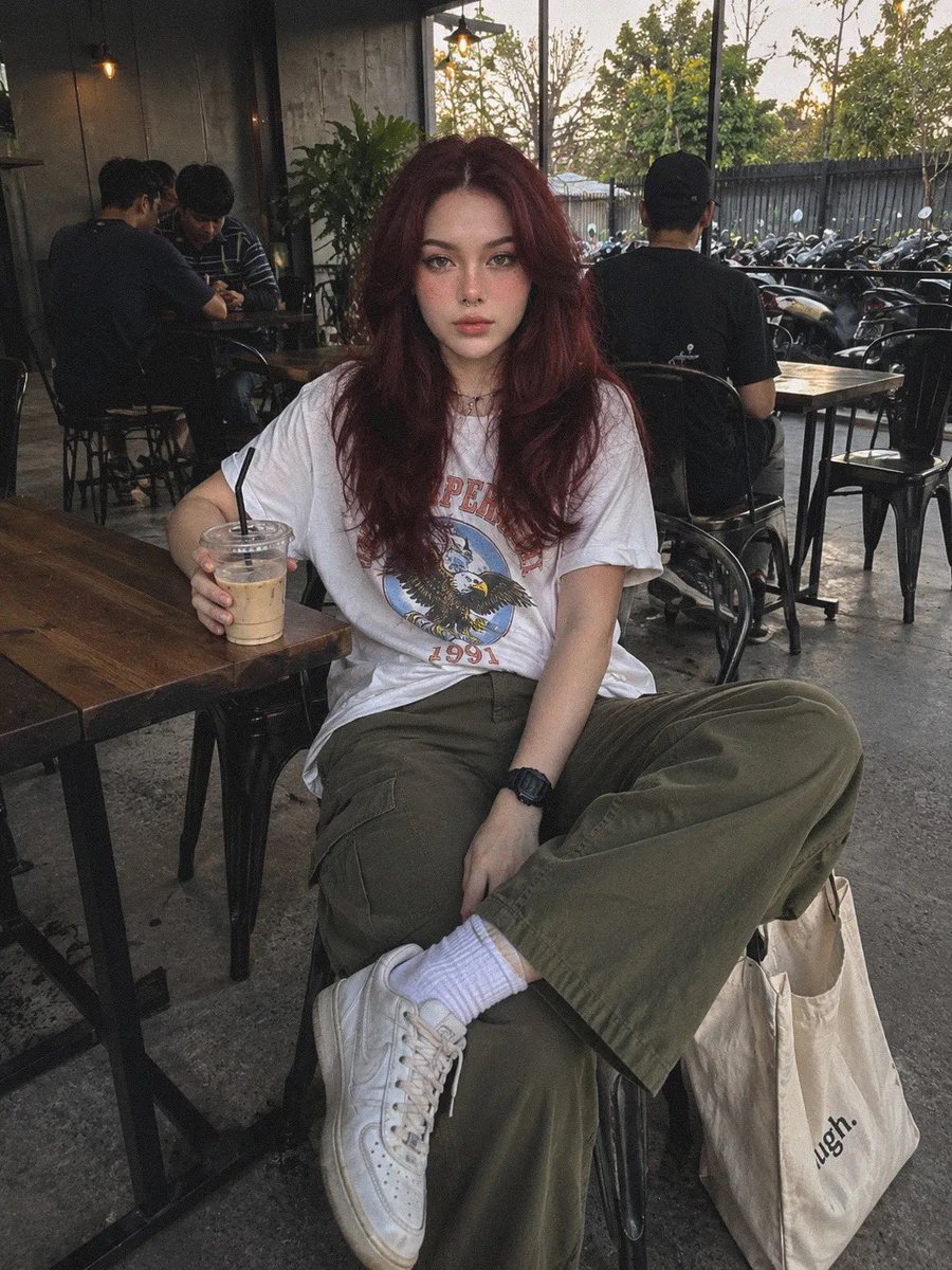 Profile / Avatar - Industrial Coffee Shop Portrait — output 1