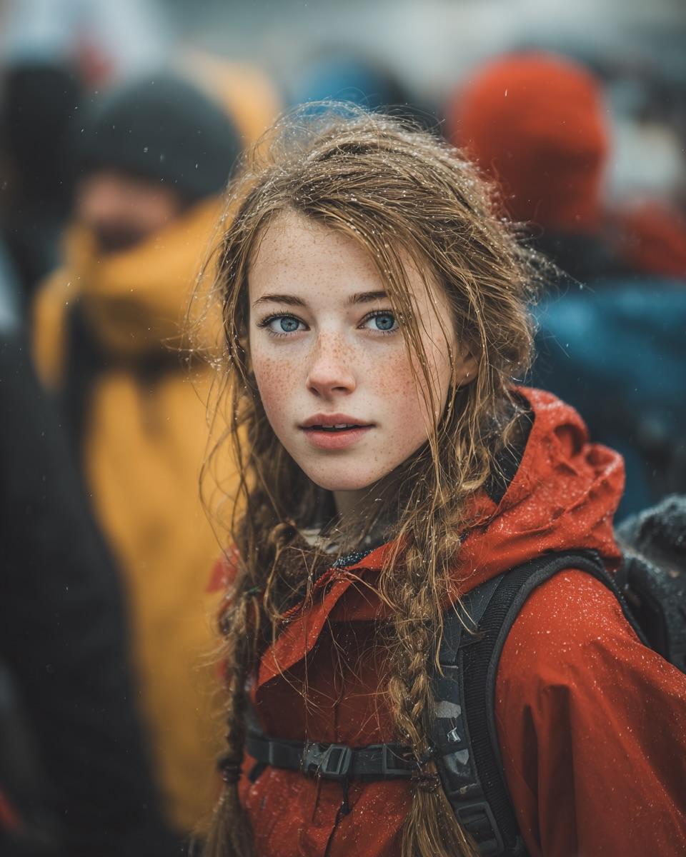 Cinematic Street Portrait (JSON) — output 1