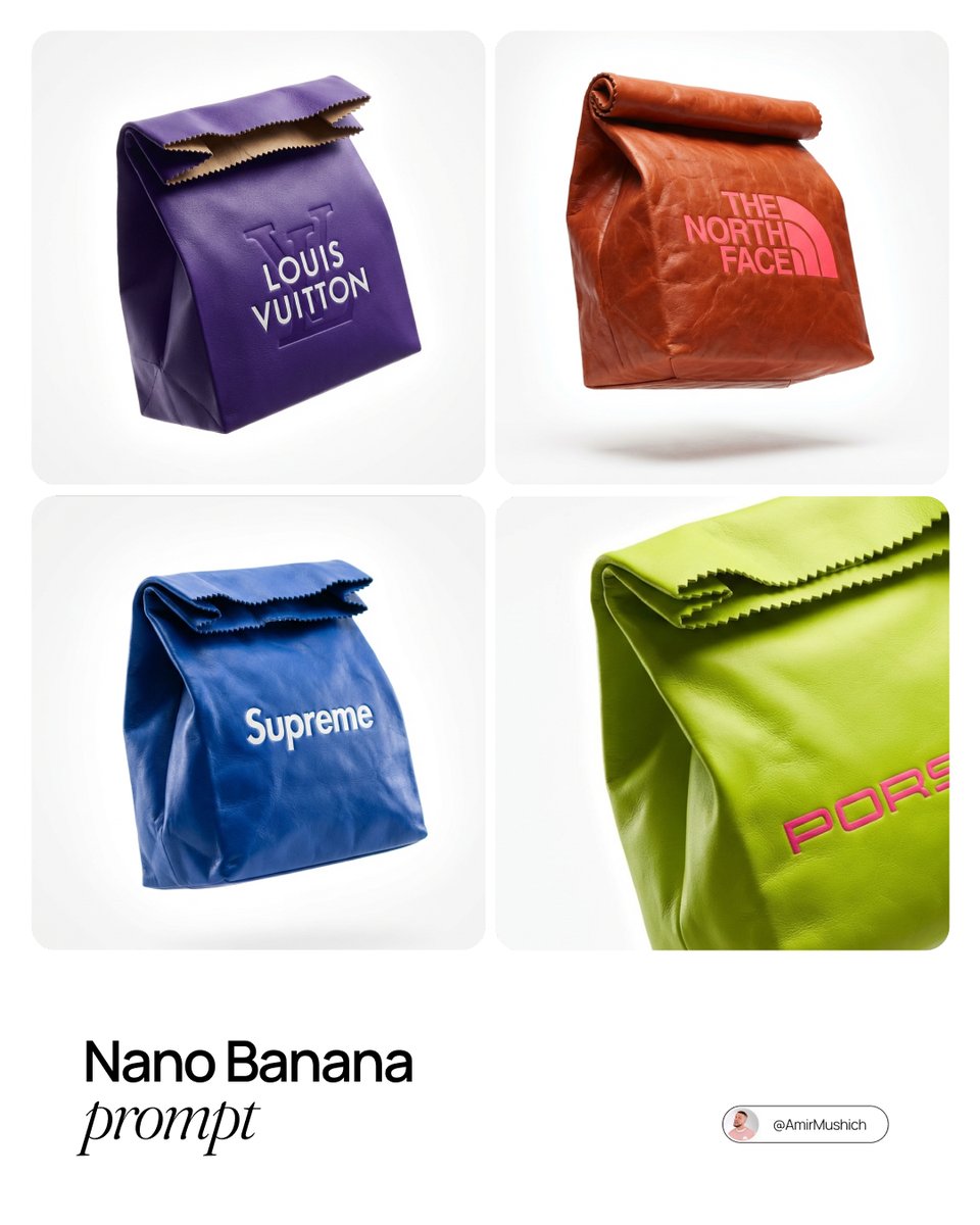 E-commerce Main Image - Branded Fast Food Leather Bag — output 1