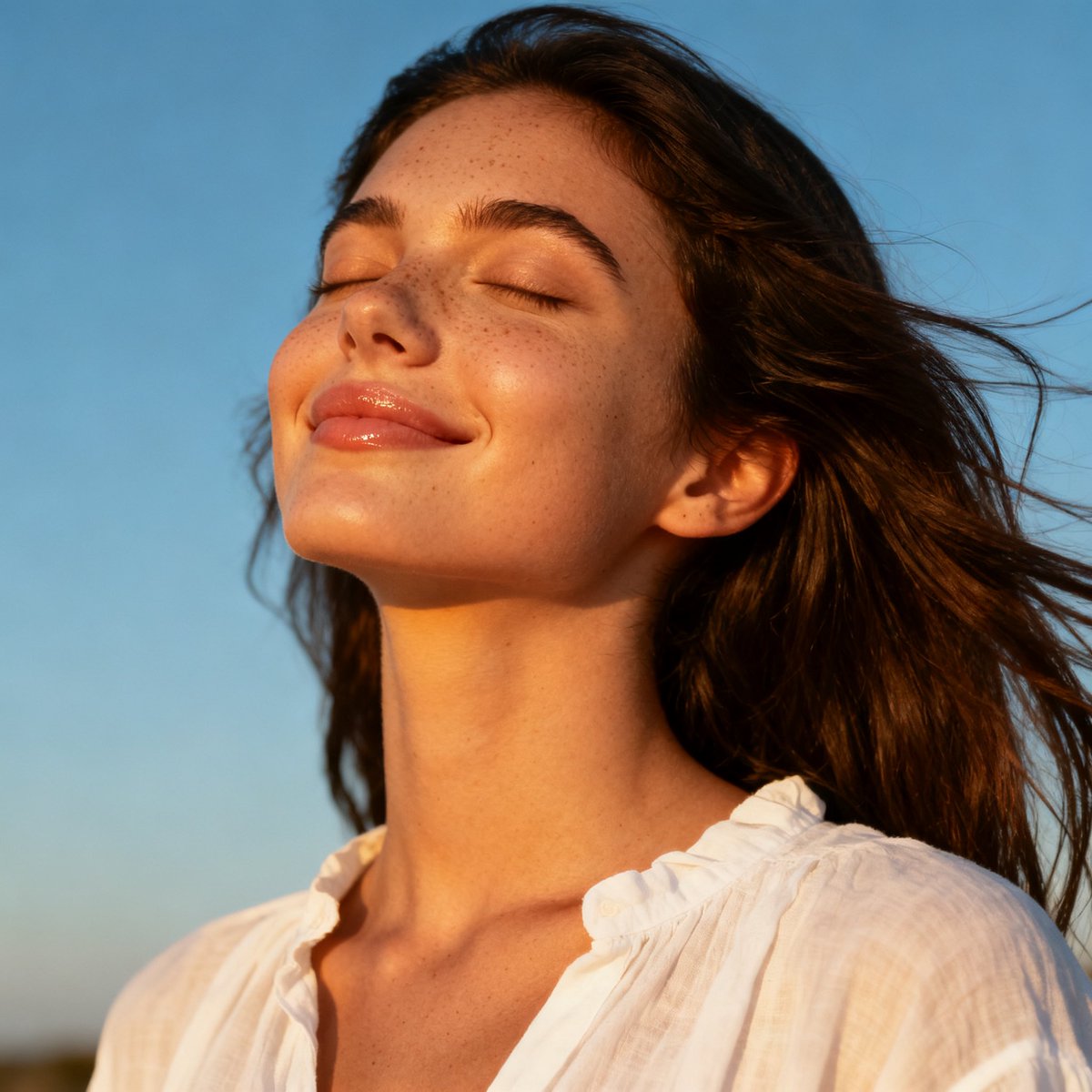 Profile / Avatar - Golden Hour Outdoor Portrait — output 1