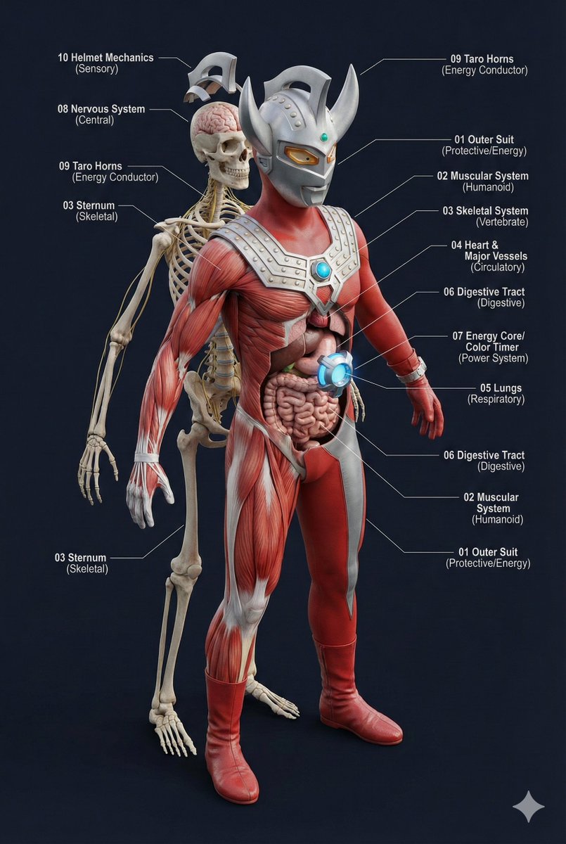 YouTube Thumbnail - Universal 3D Anatomy Dissection Prompt — output 1