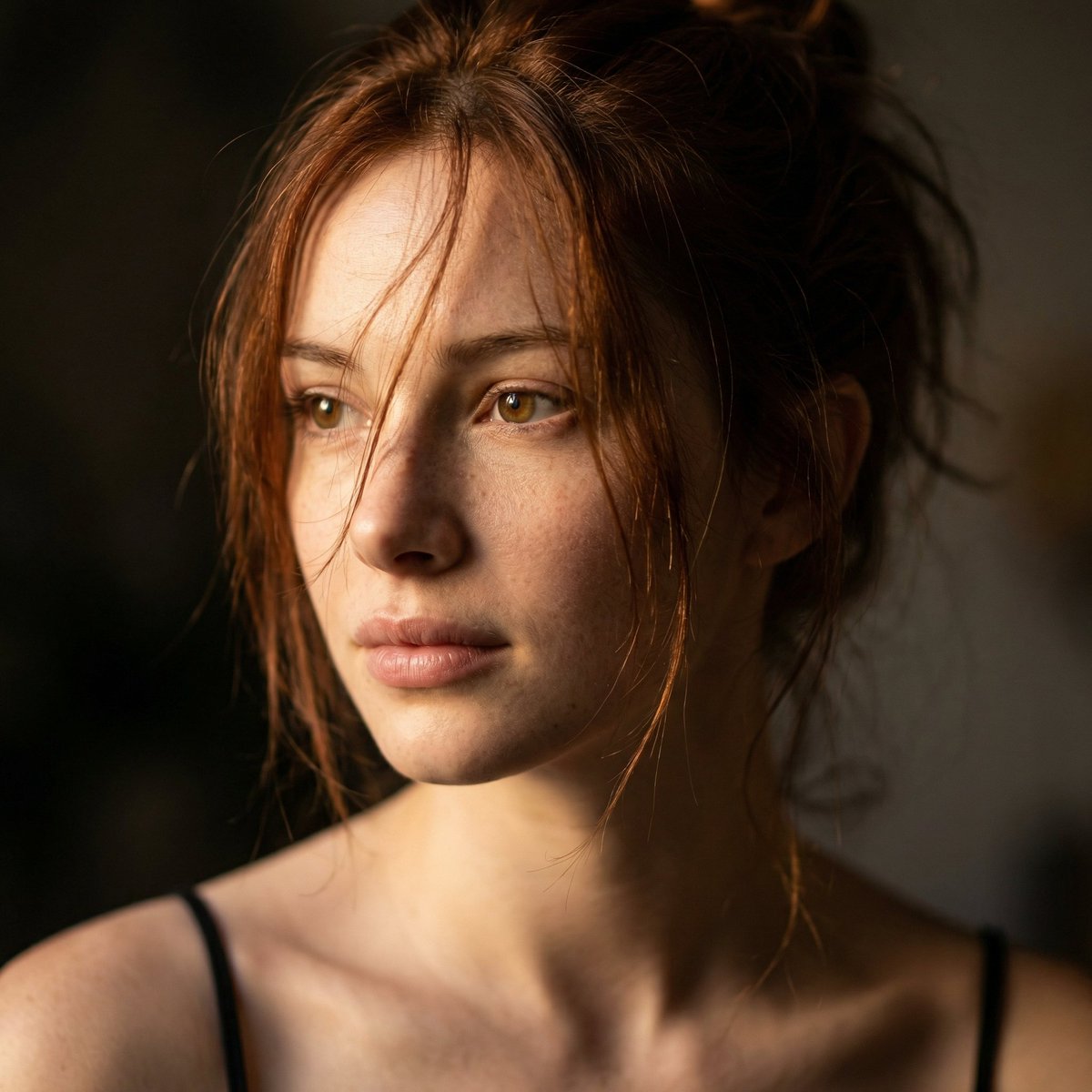 Profile / Avatar - Cinematic Close-up Portrait Replacement Prompt — output 1