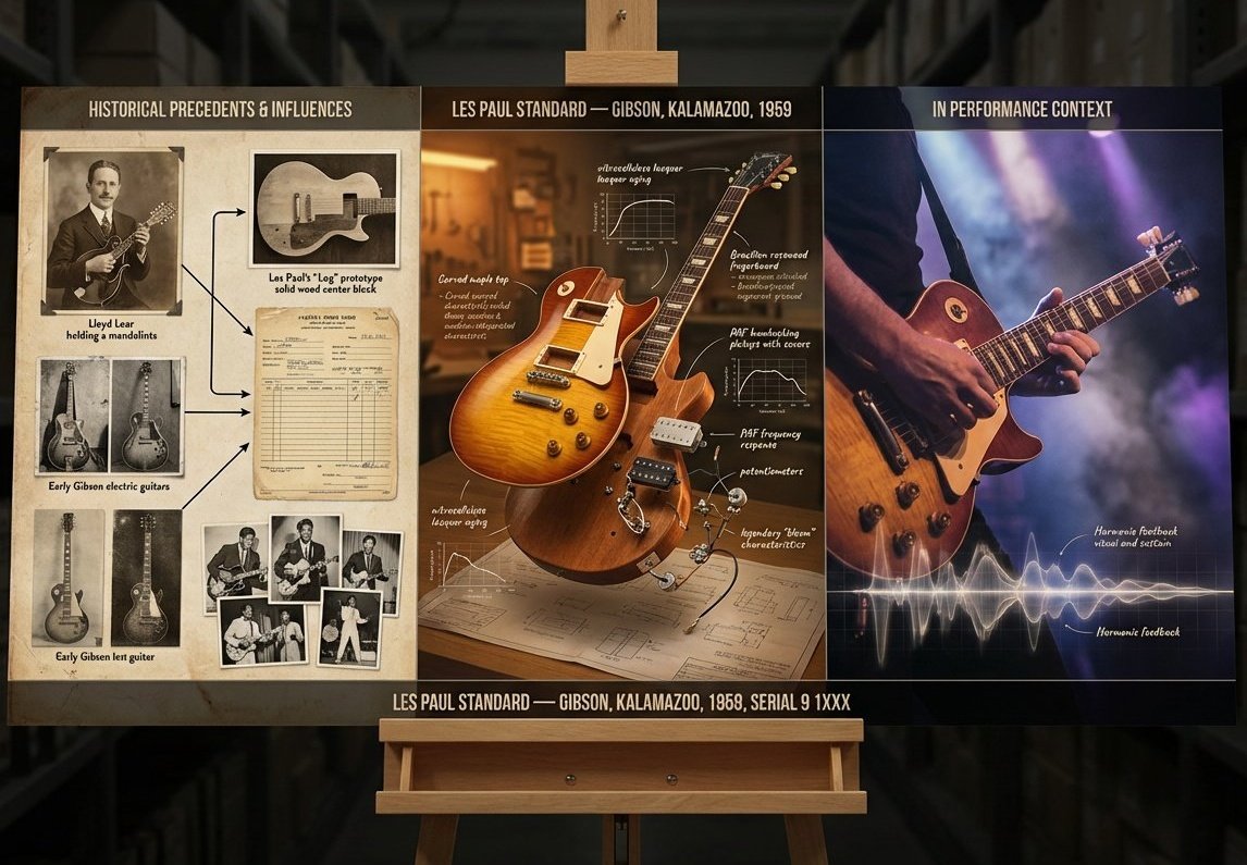 Infographic / Edu Visual - Instrument Genealogy and Exploded View Diagram — output 1