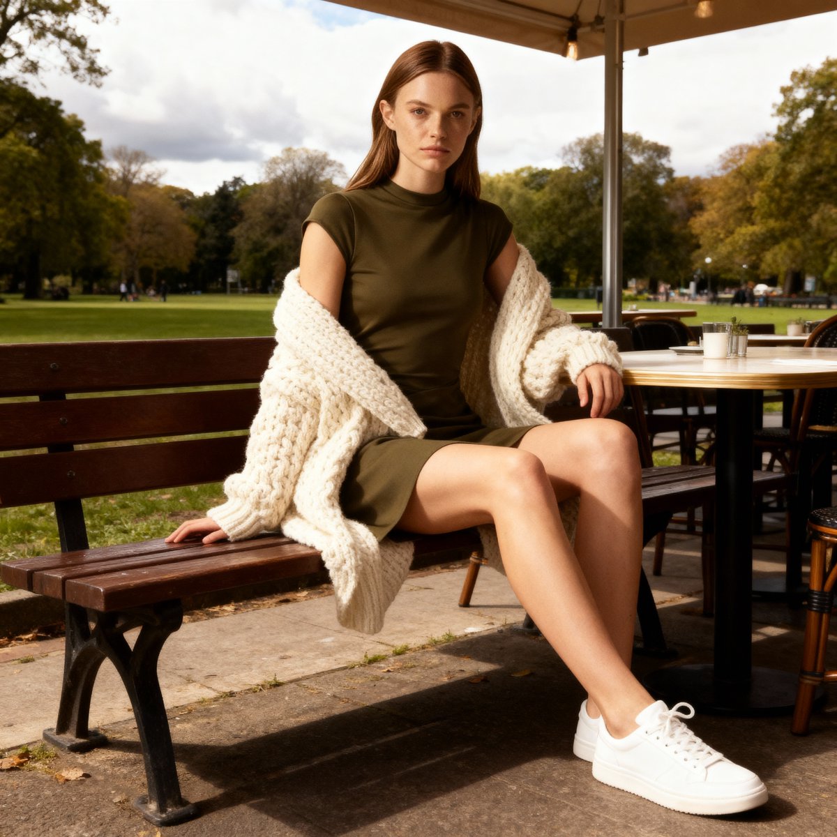 E-commerce Product Listing Prompt: Candid Lifestyle Dress Shot — output 1