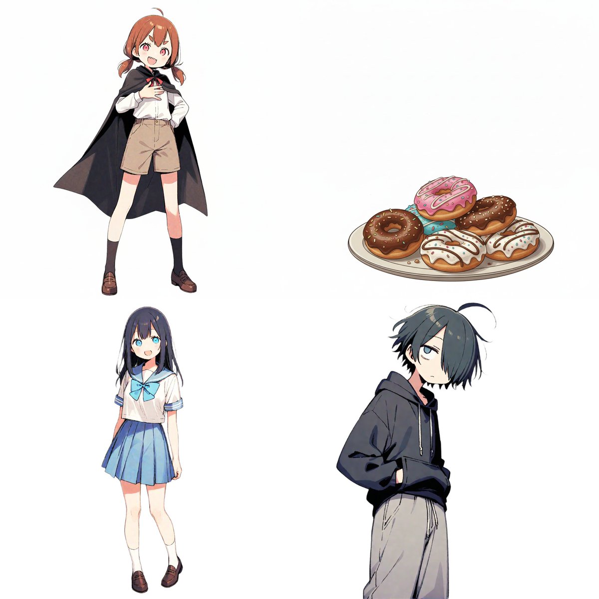 Infographic / Edu Visual - Character Relationship Chart Infographic — output 1
