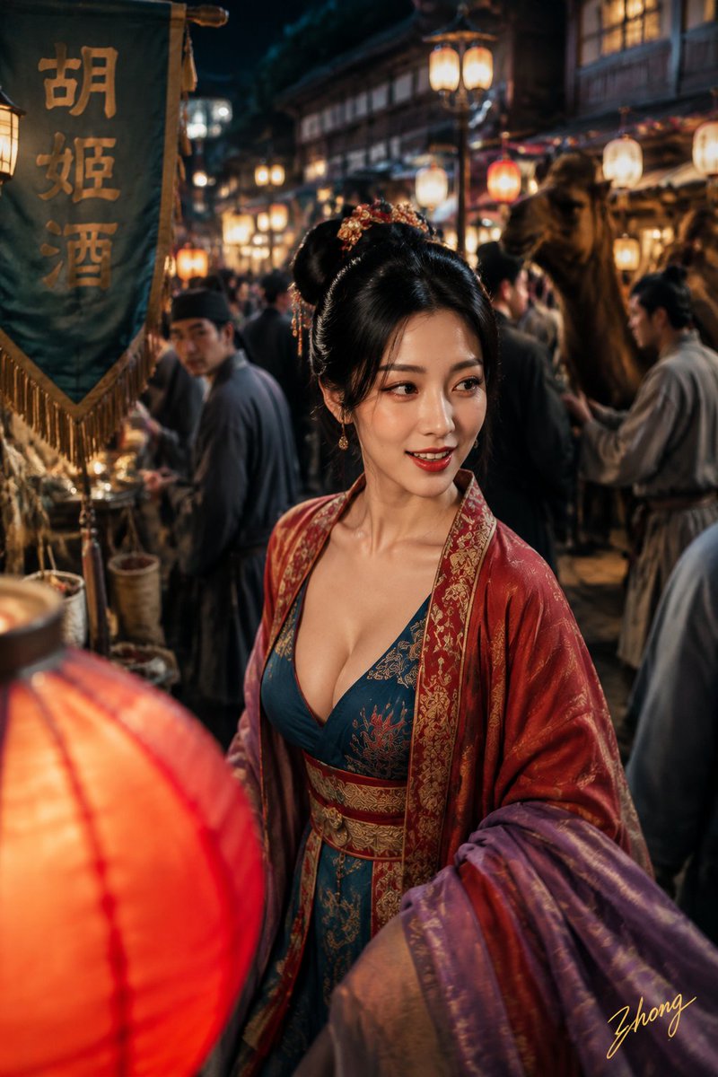 Social Media Post - Tang Dynasty Aesthetic Street Photography Set — output 1