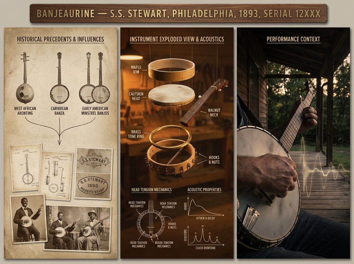 Infographic / Edu Visual - Instrument Genealogy Board (Luthier's Legacy) — output 1
