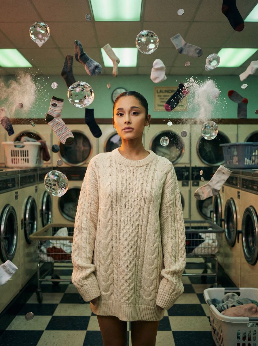 Social Media Post - Zero-G Laundromat: Surreal Fashion Editorial — output 1