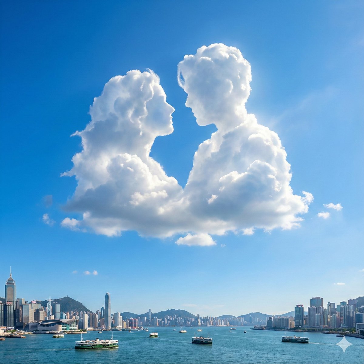 Cloud Silhouette Drop-in Prompt Template — output 1