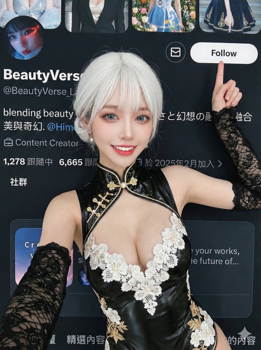 YouTube Thumbnail - Creative Composite for 'Follow' Button Promo — output 1