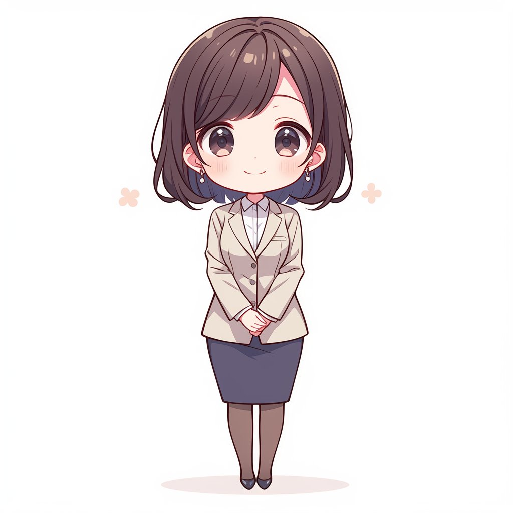 Generating LINE Sticker Style Expressions — output 1