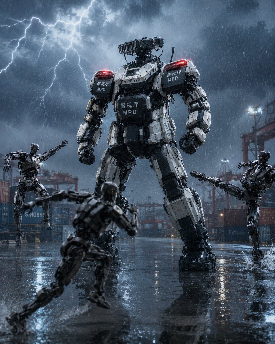 Comic / Storyboard - Tokyo Police Heavy Robot Squad — output 1