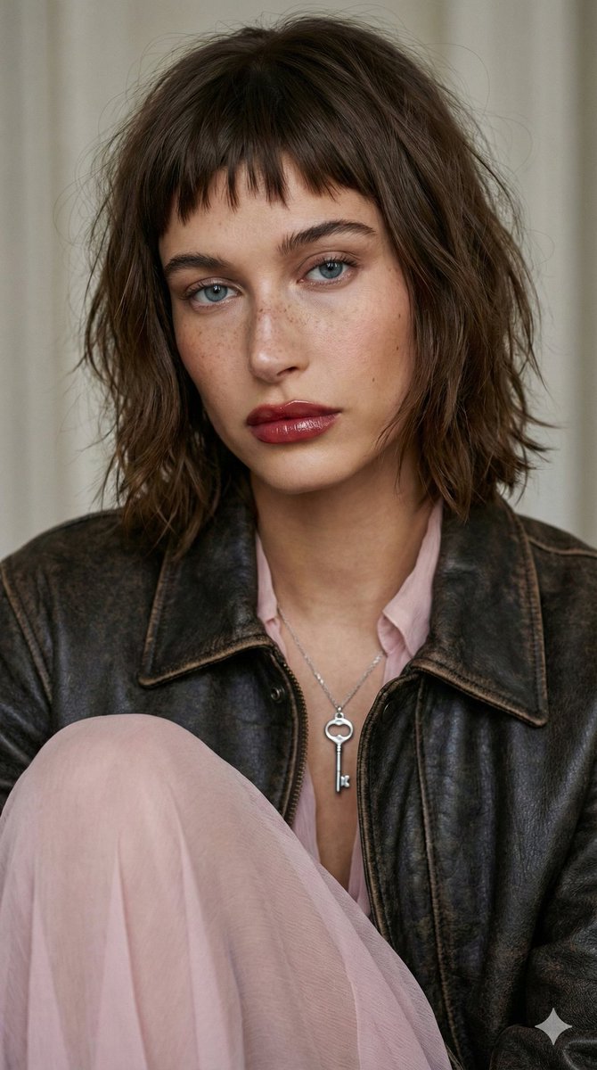 Social Media Post - Indie Grunge Chic Editorial Portrait — output 1