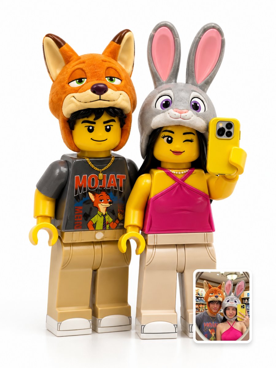 E-commerce Main Image - LEGO Minifigure Transformation — output 1