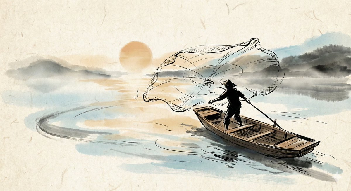 Ink and Wash Illustration Generator — output 1