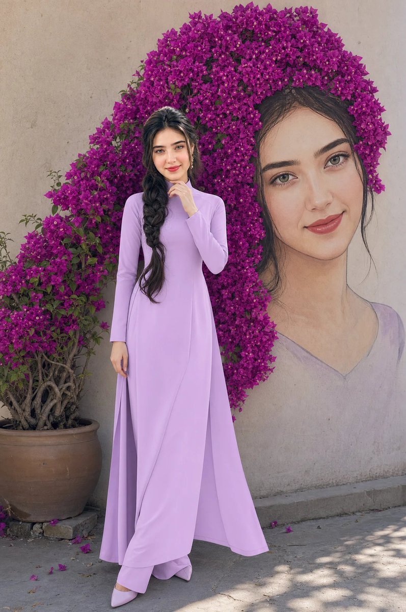 Product Marketing - Dior Style Ao Dai Fashion Editorial — output 1