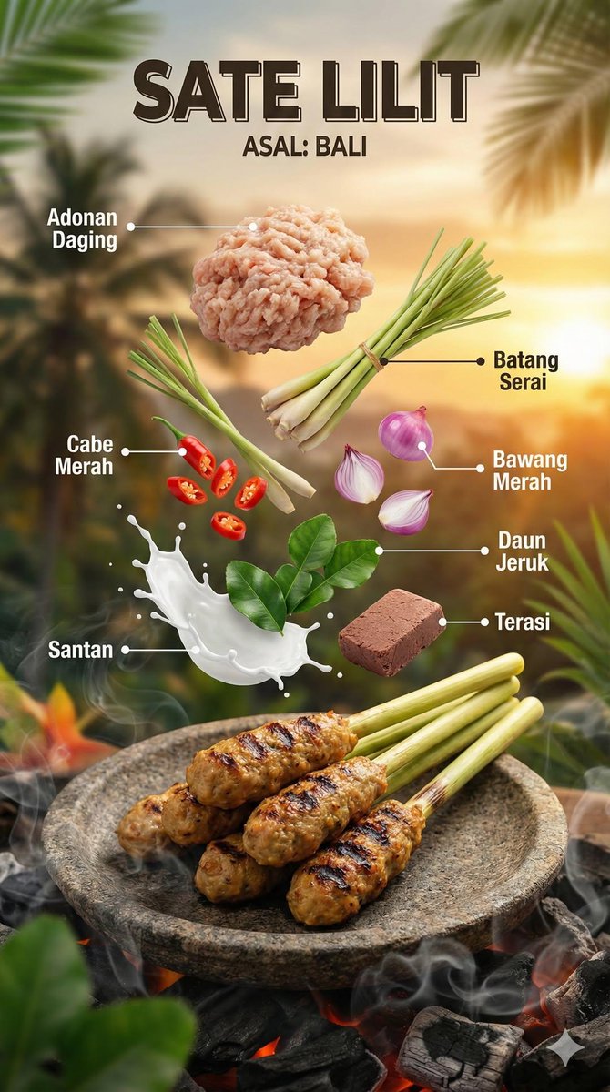 E-commerce Main Image - Ultra-realistic cinematic food photography of Indonesian dish — output 1
