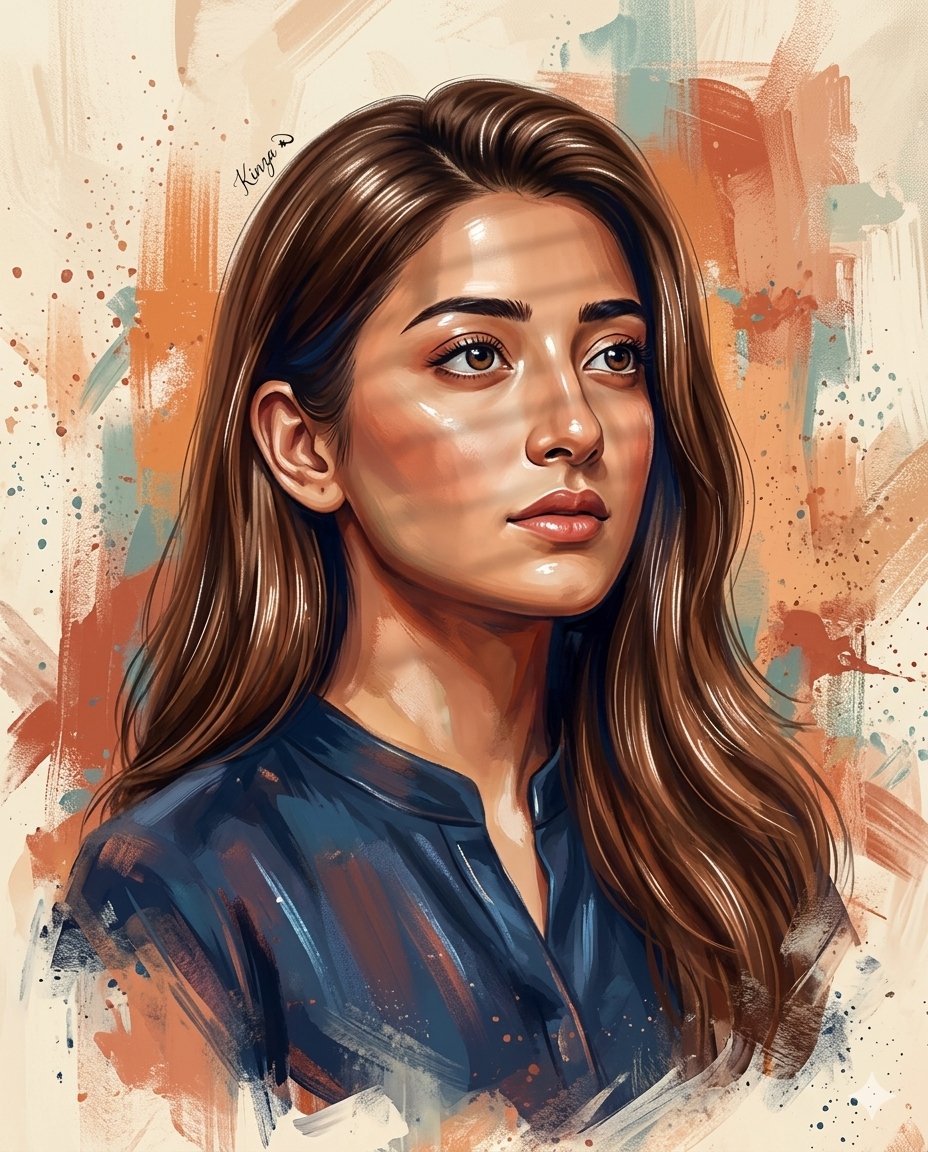 Profile / Avatar - Ultra-Detailed Stylized Digital Portrait — output 1