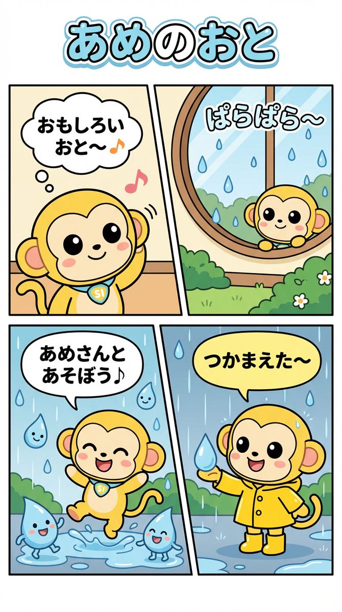 Comic / Storyboard - Nano Monkey's Adventure Series Manga Prompt โ output 1