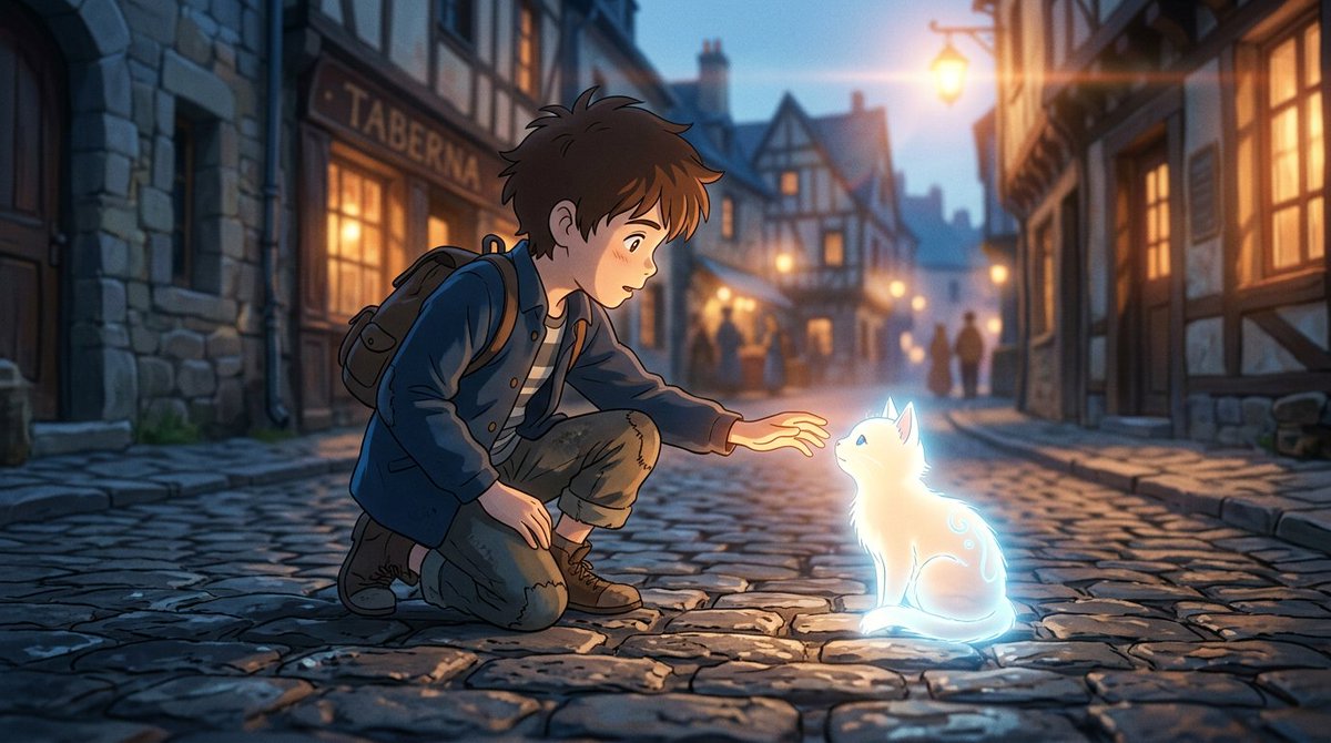 Comic / Storyboard - Makoto Shinkai Inspired Anime Cinematic Scene — output 1
