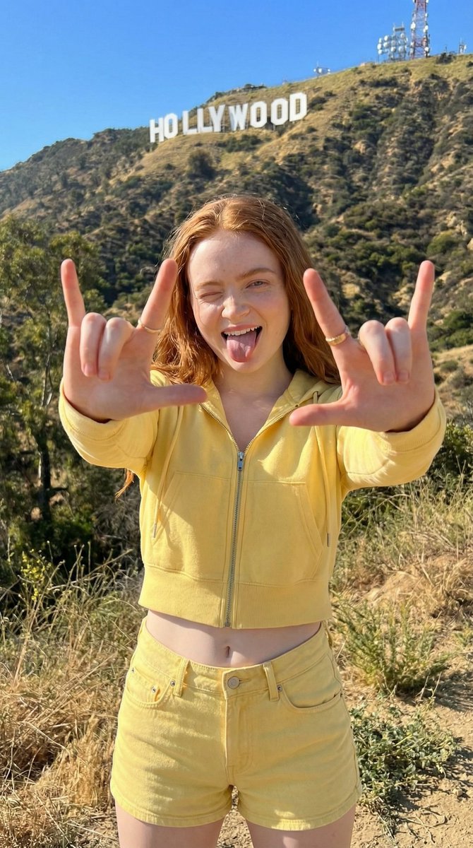 LA Streetwear Influencer Photo Prompt (Hollywood Hills) — output 1