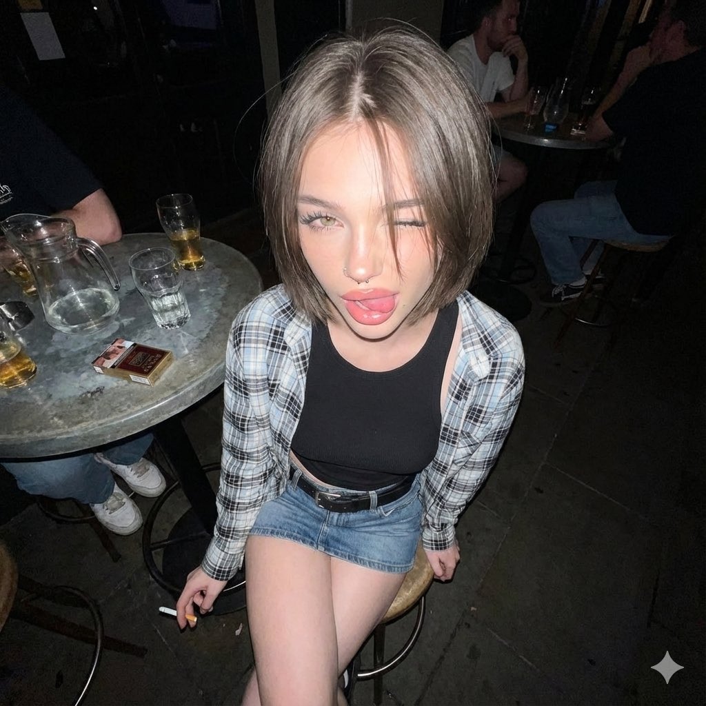 Y2K Grunge Flash Photography Snapshot — output 1
