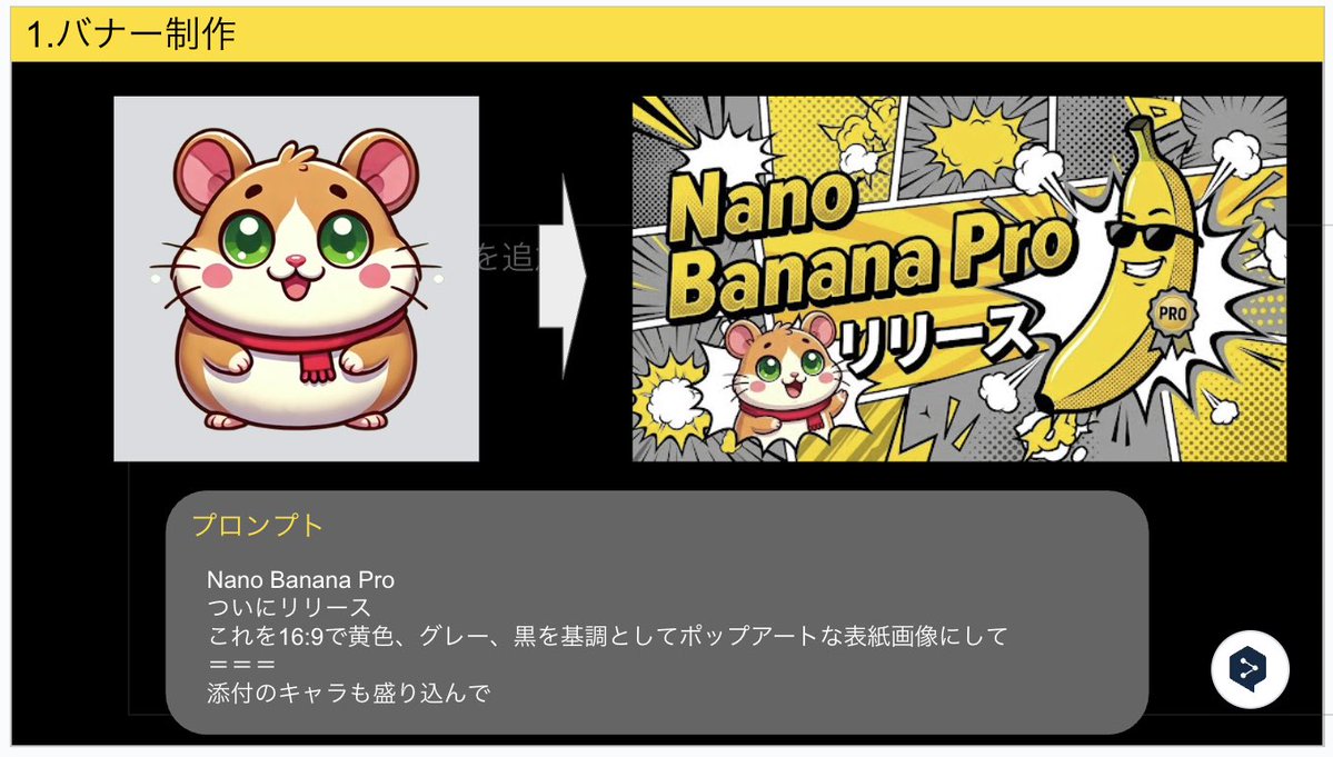 YouTube Thumbnail - Nano Banana Pro Banner Creation Prompt — output 1