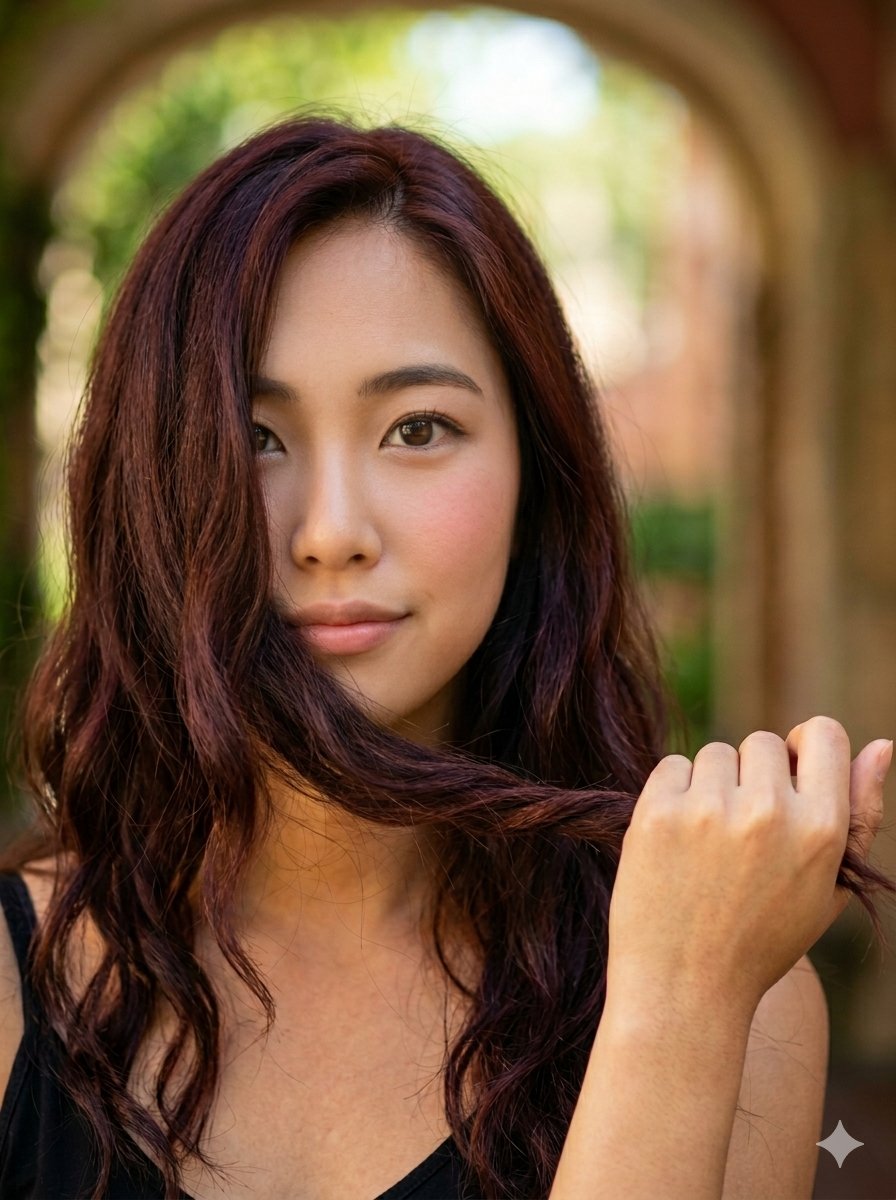 Profile / Avatar - Cute Korean Woman Soft Portrait — output 1