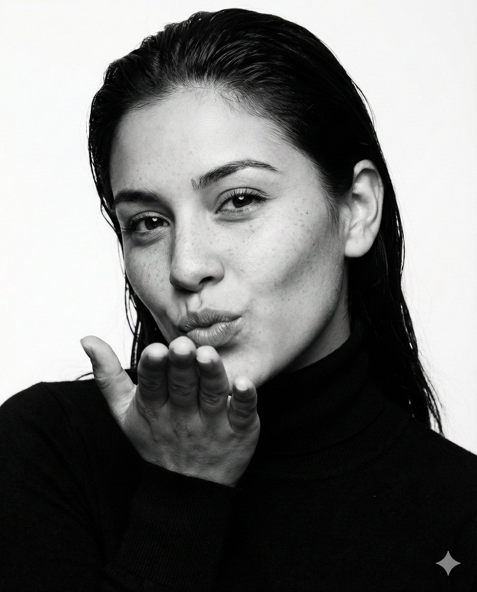 Profile / Avatar - Ultra-photorealistic black and white fashion portrait prompt — output 1