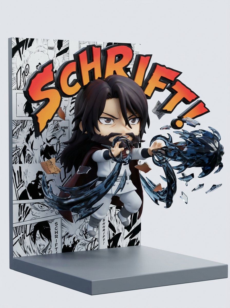 Game Asset - Nendoroid Style Manga Diorama — output 1