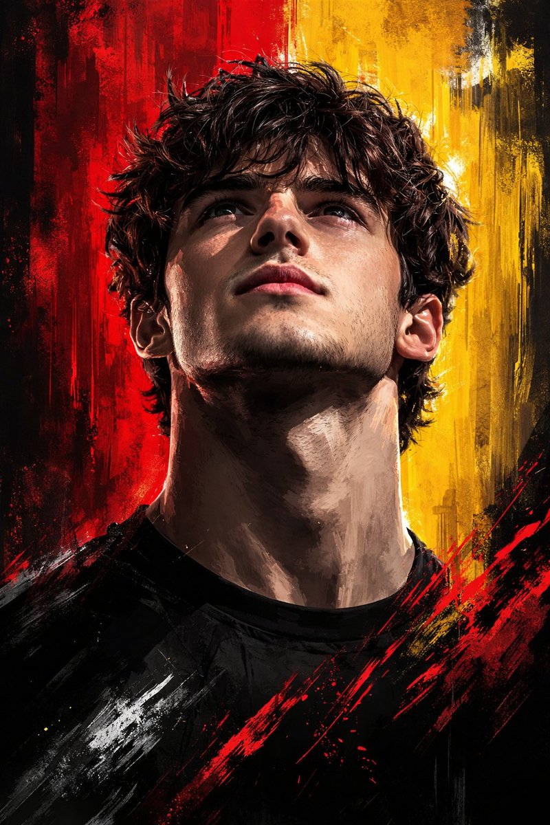 YouTube Thumbnail - Dramatic Digital Painting Portrait with Limited Palette — output 1