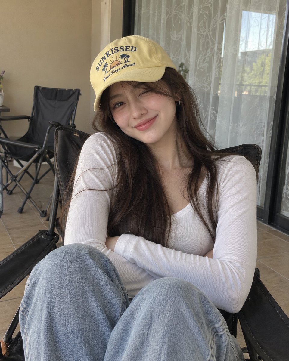 Profile / Avatar - Cozy Indoor Balcony Casual Portrait — output 1