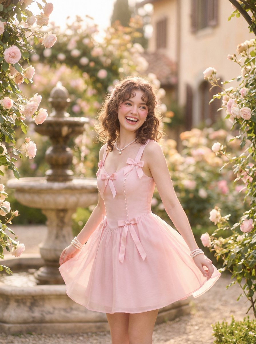 Coquette Pink Fashion Editorial — output 1