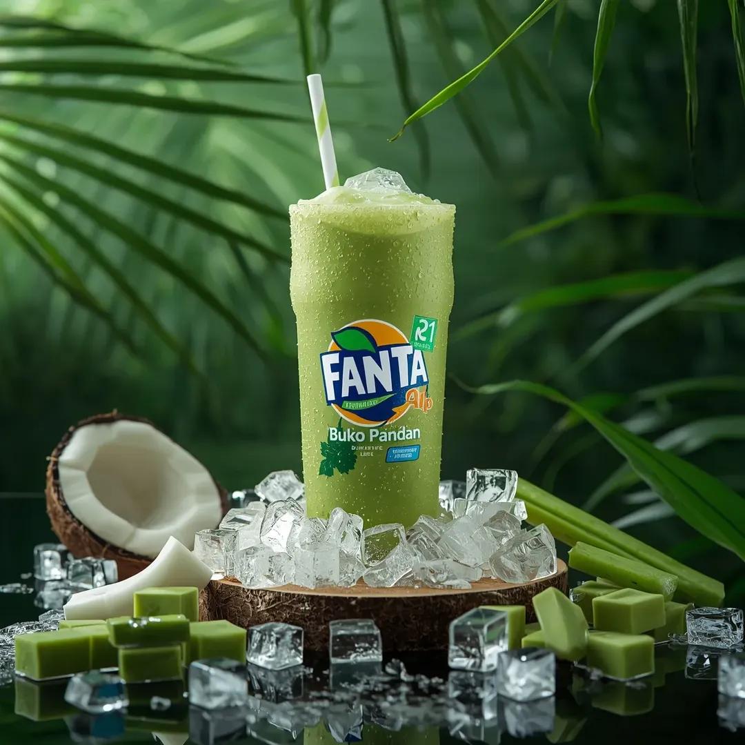 E-commerce Main Image - Hyper-realistic Fanta Product Shot Prompt — output 1